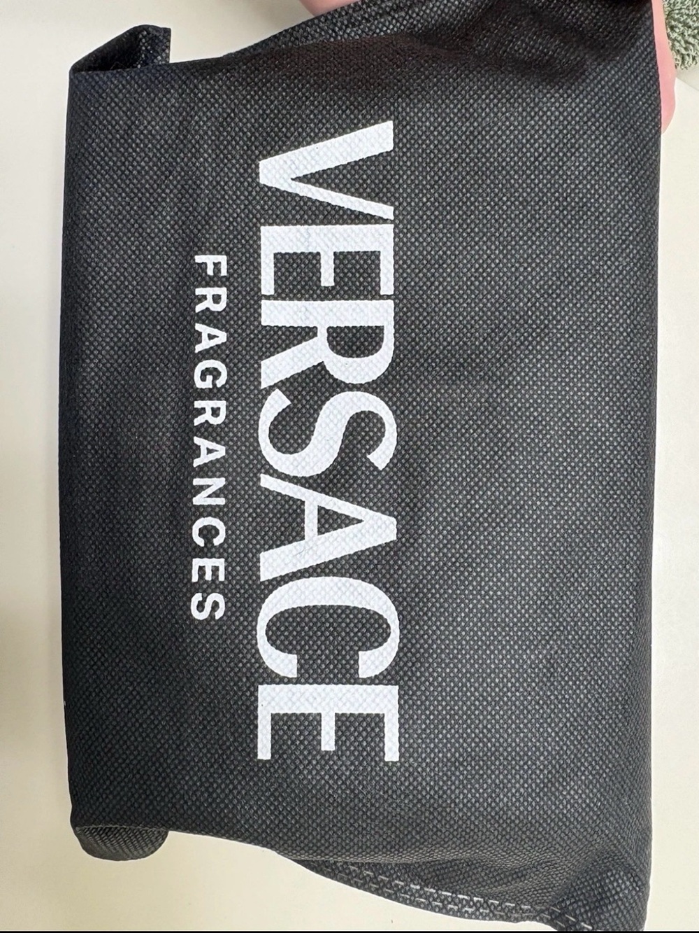 Versace Black Fragrances Cosmetic Pouch